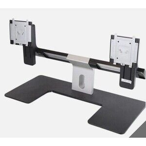 Dell Dual Monitor Stand - Adjustable Side-by-Side Mount, VESA-Compatible
